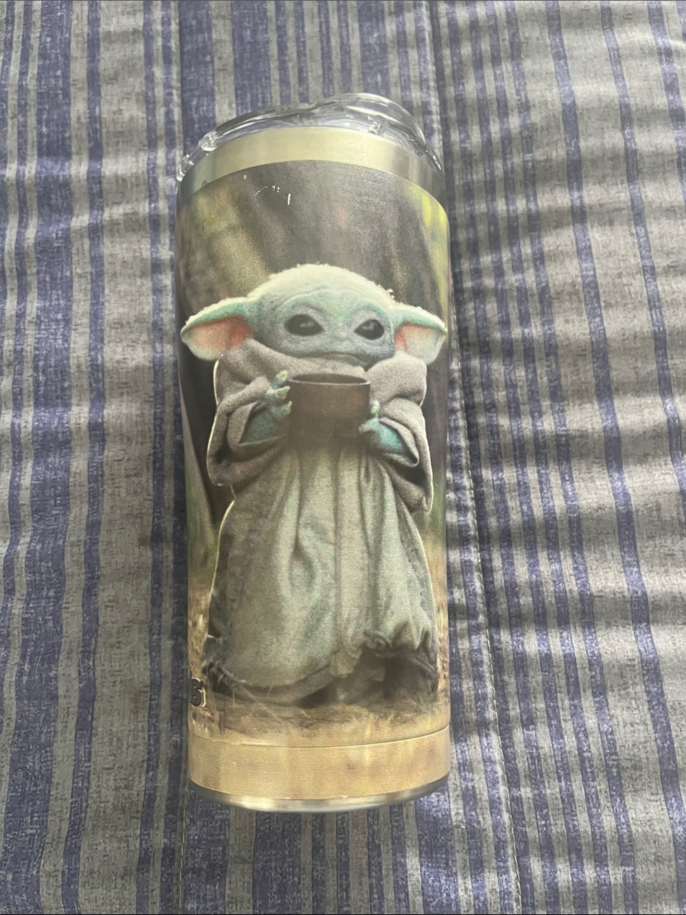 Baby Yoda The Child Travel Tumbler - Mint Green